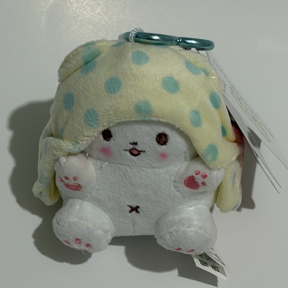 Sanrio Marumofubiyori Plush Keychain